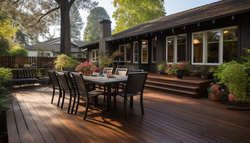 Which material to choose for your deck between concrete and wood?